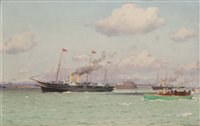 Lot 105 - EDOARDO DE MARTINO (ITALIAN, 1838-1912)<br/>The...