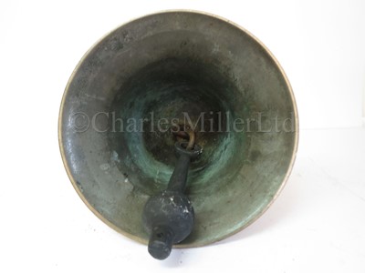 Lot 126 - A SHIP’S BELL FROM THE COASTER S.S. OLD HOME, 1897