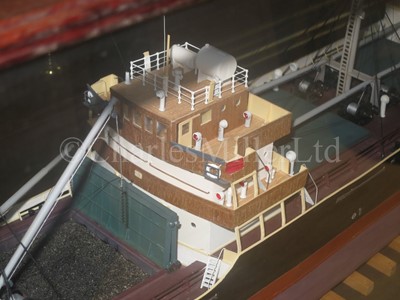 Lot 164 - A BOARDROOM DISPLAY MODEL FOR THE M.V. HUDSON SOUND [1950]