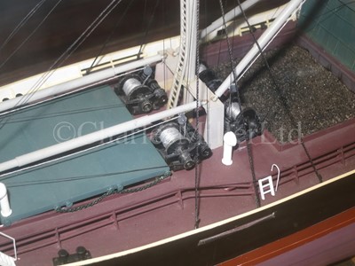 Lot 164 - A BOARDROOM DISPLAY MODEL FOR THE M.V. HUDSON SOUND [1950]