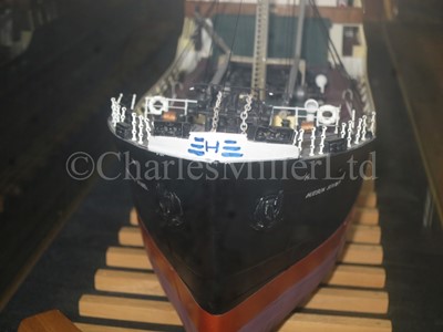 Lot 164 - A BOARDROOM DISPLAY MODEL FOR THE M.V. HUDSON SOUND [1950]