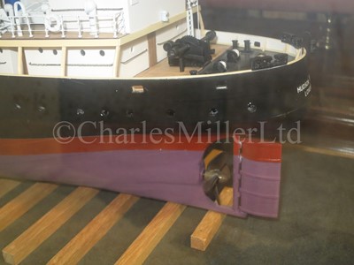 Lot 164 - A BOARDROOM DISPLAY MODEL FOR THE M.V. HUDSON SOUND [1950]