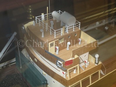 Lot 164 - A BOARDROOM DISPLAY MODEL FOR THE M.V. HUDSON SOUND [1950]