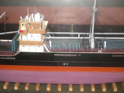 Lot 164 - A BOARDROOM DISPLAY MODEL FOR THE M.V. HUDSON SOUND [1950]