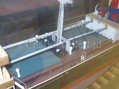 Lot 164 - A BOARDROOM DISPLAY MODEL FOR THE M.V. HUDSON SOUND [1950]