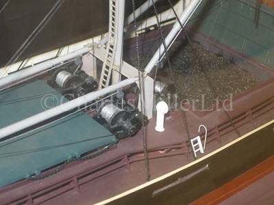Lot 164 - A BOARDROOM DISPLAY MODEL FOR THE M.V. HUDSON SOUND [1950]