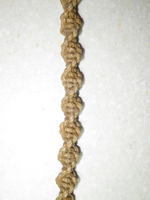Lot 195 - A FINE CAT O’ NINE TAILS, 20TH CENTURY