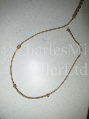 Lot 195 - A FINE CAT O’ NINE TAILS, 20TH CENTURY
