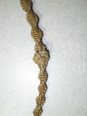 Lot 195 - A FINE CAT O’ NINE TAILS, 20TH CENTURY