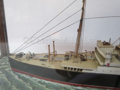 Lot 148 - A WELL-PRESENTED CONTEMPORARY WATERLINE MODEL FOR THE R.M.S. TRANSYLVANIA (1925)