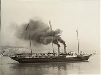 Lot 108 - A NAVAL PHOTOGRAPH ALBUM <br/>including six...