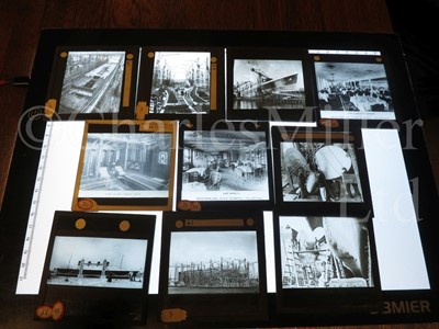 Lot 157 - A COLLECTION OF R.M.S. OLYMPIC MAGIC LANTERN SLIDES, CIRCA 1911