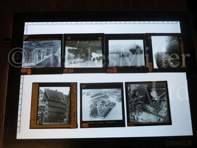 Lot 157 - A COLLECTION OF R.M.S. OLYMPIC MAGIC LANTERN SLIDES, CIRCA 1911