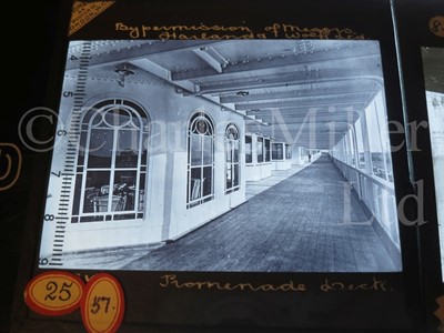Lot 157 - A COLLECTION OF R.M.S. OLYMPIC MAGIC LANTERN SLIDES, CIRCA 1911