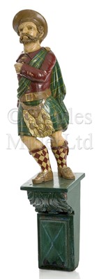 Lot 12 - A RARE FIGUREHEAD MAQUETTE FOR THE CLIPPER SHIP ABERGELDIE BUILT BY JOHN DUTHIE, SONS & CO., ABERDEEN, 1869
