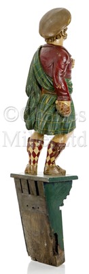 Lot 12 - A RARE FIGUREHEAD MAQUETTE FOR THE CLIPPER SHIP ABERGELDIE BUILT BY JOHN DUTHIE, SONS & CO., ABERDEEN, 1869
