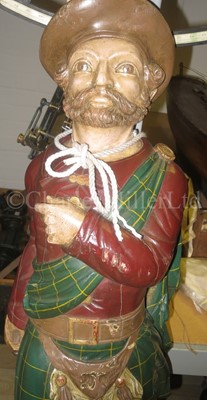 Lot 12 - A RARE FIGUREHEAD MAQUETTE FOR THE CLIPPER SHIP ABERGELDIE BUILT BY JOHN DUTHIE, SONS & CO., ABERDEEN, 1869