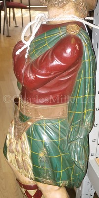 Lot 12 - A RARE FIGUREHEAD MAQUETTE FOR THE CLIPPER SHIP ABERGELDIE BUILT BY JOHN DUTHIE, SONS & CO., ABERDEEN, 1869