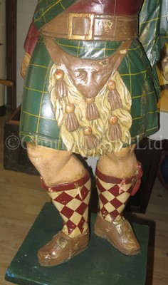 Lot 12 - A RARE FIGUREHEAD MAQUETTE FOR THE CLIPPER SHIP ABERGELDIE BUILT BY JOHN DUTHIE, SONS & CO., ABERDEEN, 1869
