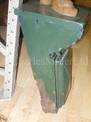 Lot 12 - A RARE FIGUREHEAD MAQUETTE FOR THE CLIPPER SHIP ABERGELDIE BUILT BY JOHN DUTHIE, SONS & CO., ABERDEEN, 1869