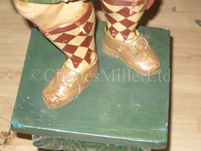 Lot 12 - A RARE FIGUREHEAD MAQUETTE FOR THE CLIPPER SHIP ABERGELDIE BUILT BY JOHN DUTHIE, SONS & CO., ABERDEEN, 1869