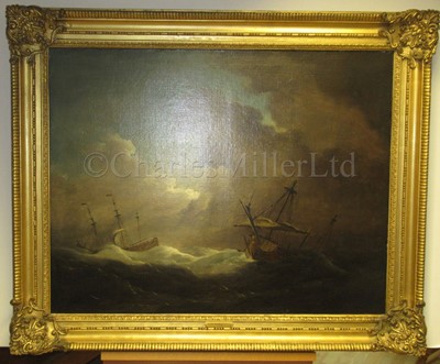Lot 171 - CHARLES BROOKING (BRITISH, 1723-1759) : Storm at sea