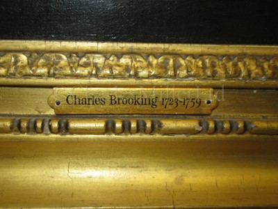 Lot 171 - CHARLES BROOKING (BRITISH, 1723-1759) : Storm at sea
