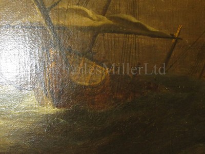Lot 171 - CHARLES BROOKING (BRITISH, 1723-1759) : Storm at sea