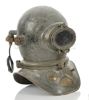 Lot 294 - A THREE-BOLT LIGHTWEIGHT DIVING HELMET BY SIEBE GORMAN & CO., LTD, LONDON, CIRCA 1930

A THREE-BOLT LIGHTWEIGHT DIVING HELMET BY SIEBE GORMAN & CO., LTD, LONDON, CIRCA 1930