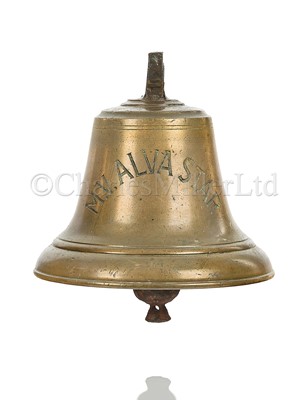 Lot 127 - A BRIDGE BELL FROM THE TANKER, M.V. ALVA STAR, 1953