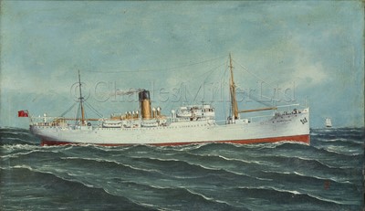 Lot 162 - BRITISH SCHOOL (20TH CENTURY) : S.S. 'Reventazon'; S.S. 'Manzanares'