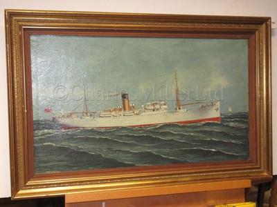 Lot 162 - BRITISH SCHOOL (20TH CENTURY) : S.S. 'Reventazon'; S.S. 'Manzanares'