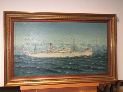 Lot 162 - BRITISH SCHOOL (20TH CENTURY) : S.S. 'Reventazon'; S.S. 'Manzanares'