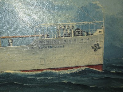 Lot 162 - BRITISH SCHOOL (20TH CENTURY) : S.S. 'Reventazon'; S.S. 'Manzanares'