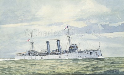 Lot 266 - RONNY MOORTGAT (CONTINENTAL, B. 1951) : H.M.S. ‘Thetis’; H.M.S. ‘Sirius’
