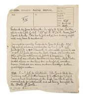 Lot 118 - AN INTERESTING SIGNAL GROUP FROM THE GRAND...