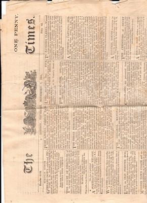 Lot 190 - STATEMENT OF THE SERVICES OF CAPTAIN EDWARD ROTHERAM IN THE ROYAL NAVY