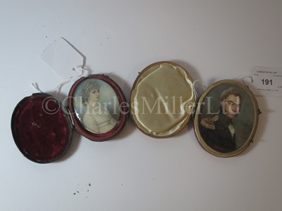 Lot 191 - Ø A GROUP OF PORTRAITS FROM THE ROTHERAM FAMILY