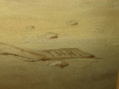 Lot 23 - ATTRIB. TO THOMAS MILES RICHARDSON JR (BRITISH, 1813-1890) : Sorting fish, Northumberland