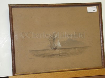 Lot 54 - OSWALD WALTER BRIERLY (BRITISH, 1817-1894) ; Fogo; The Yacht ‘Wanderer’; Porto Santo