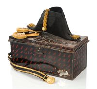 Lot 122 - A REGULATION ROYAL NAVY BICORN SET BY GIEVES,...