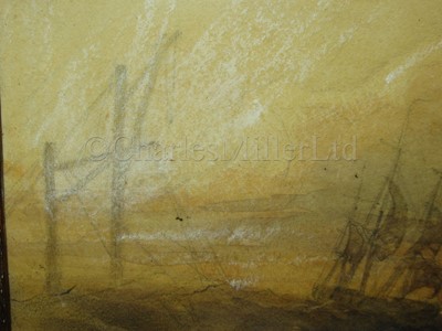 Lot 55 - OSWALD WALTER BRIERLY (BRITISH, 1817-1894) : Boyd’s ‘Wanderer' running back to Plymouth Sound