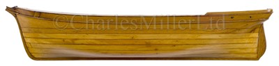 Lot 19 - A BUILDER’S HALF-BLOCK MODEL FOR THE BARQUE PEACE BUILT FOR MEAR & SON BY CARR OF SUNDERLAND, 1870