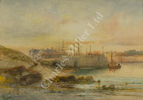 Lot 21 - EMIL AXEL KRAUSE (DANISH, 1871-145) - Sampson's Harbour