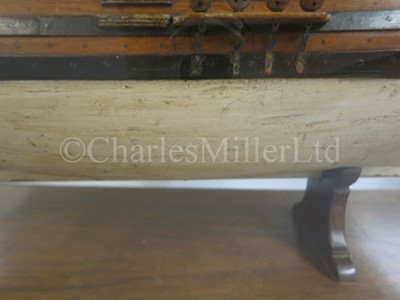Lot 174 - A 1:32 SCALE MID-18TH CENTURY DOCKYARD MODEL OF A YACHT FOR THE USE OF SENIOR DOCKYARD OFFICERS