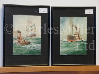 Lot 29 - WILLIAM MINSHALL BIRCHALL, BRITISH (1884-1941) ‘An incoming voyager’