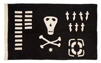 Lot 137 - A COMMEMORATIVE 'JOLLY ROGER' FROM H.M....