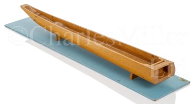 Lot 2 - A 1970S SCALE MODEL FOR A DUG-OUT CANOE