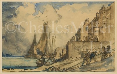 Lot 79 - SIR FRANK BRANGWYN (BRITISH, 1867-1956) : Burnham on Crouch