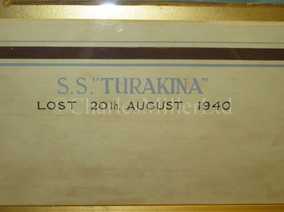 Lot 113 - W.R.S. STOTT (BRITISH, ACT. 1897-1934) : S.S. ‘Turakina’ , S.S. ‘Beaverford’